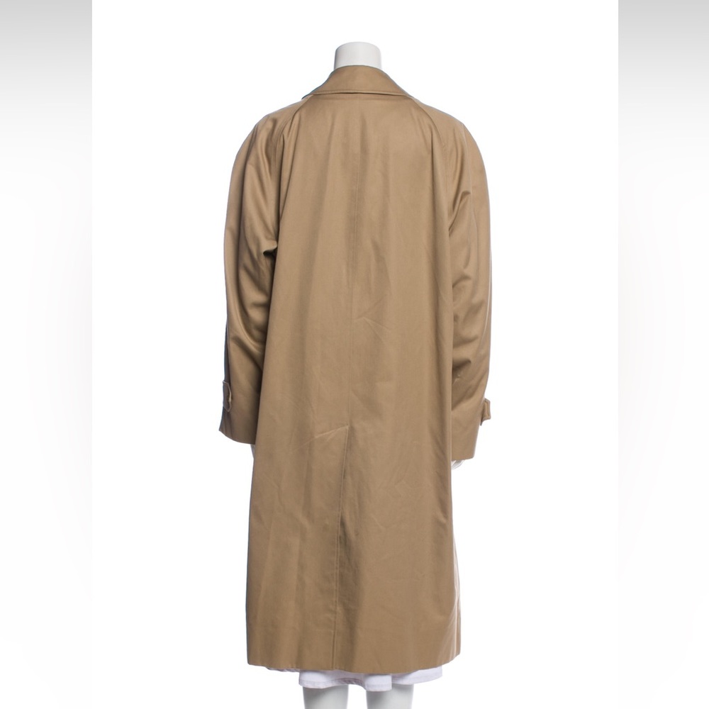 Burberrys’ Classic Collar Knee Length Coat with Plaid Interior Size 3XL - Picture 3 of 7